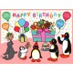 399843 Pingu imagine comestibila din vafa 30x20cm